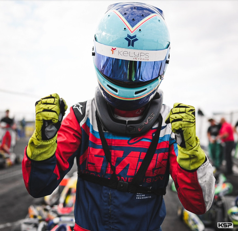 NSK Angerville : Barthélémy, le plus rapide des Max Senior