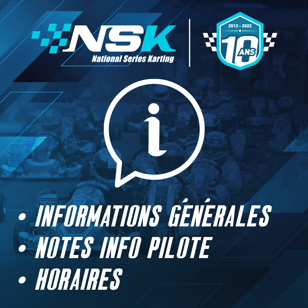 NSK MURET : HORAIRES DU DIMANCHE 5 JUIN