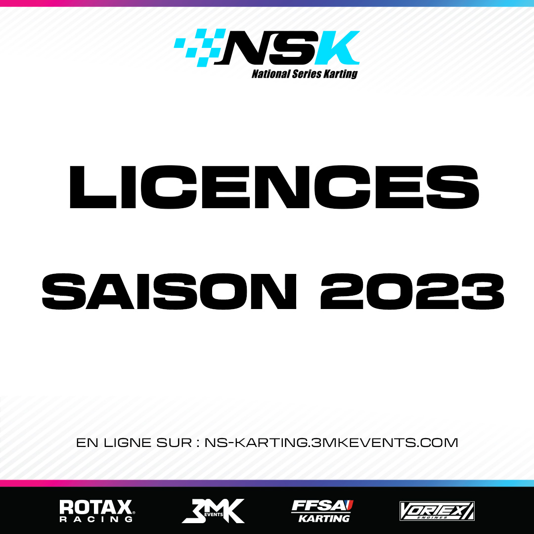 NSK : LICENCES SAISON 2023
