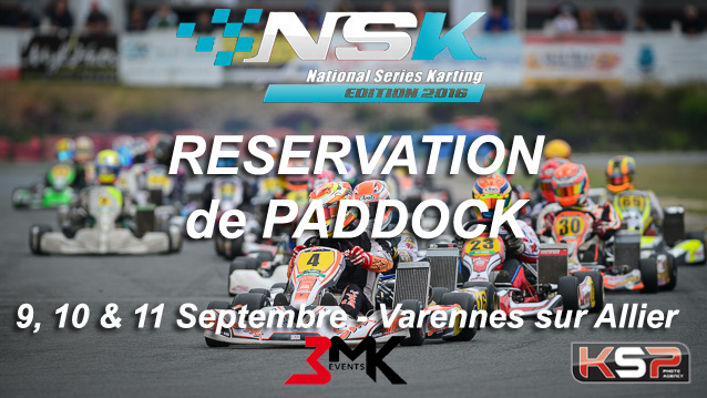 NSK Varennes - Réservation de paddock