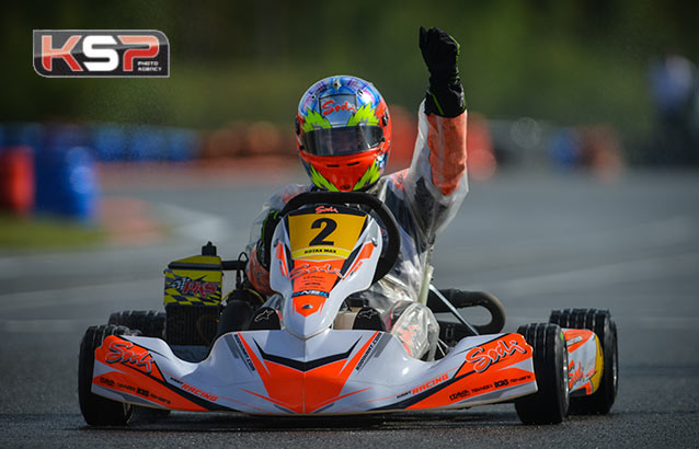 Rotax Max: Arnaud Sarrazin en patron