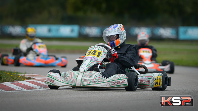 Berteaux gagnant de la Rotax Max Master