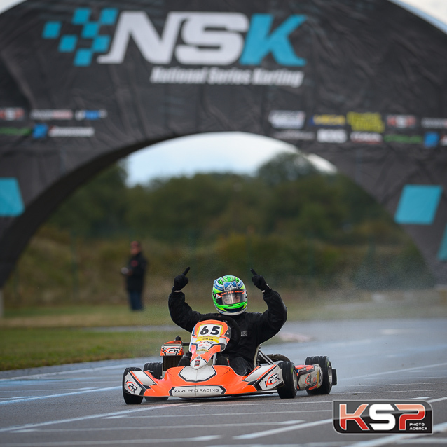 Nomblot conclut par la victoire en Rotax Max
