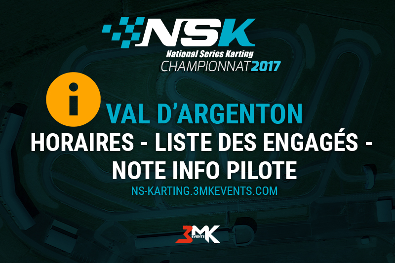 NSK VAL D'ARGENTON : LES INFOS