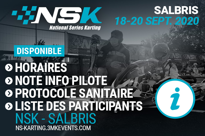 NSK SALBRIS : LES INFOS