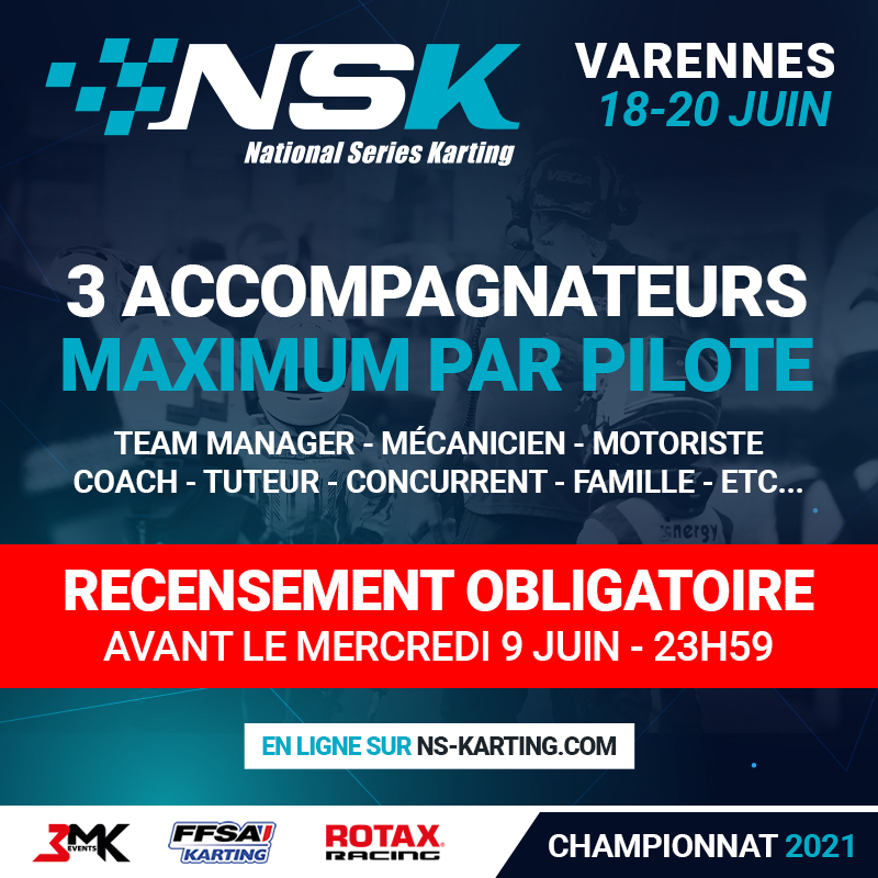 NSK VARENNES : RECENSEMENT ACCOMPAGNATEURS
