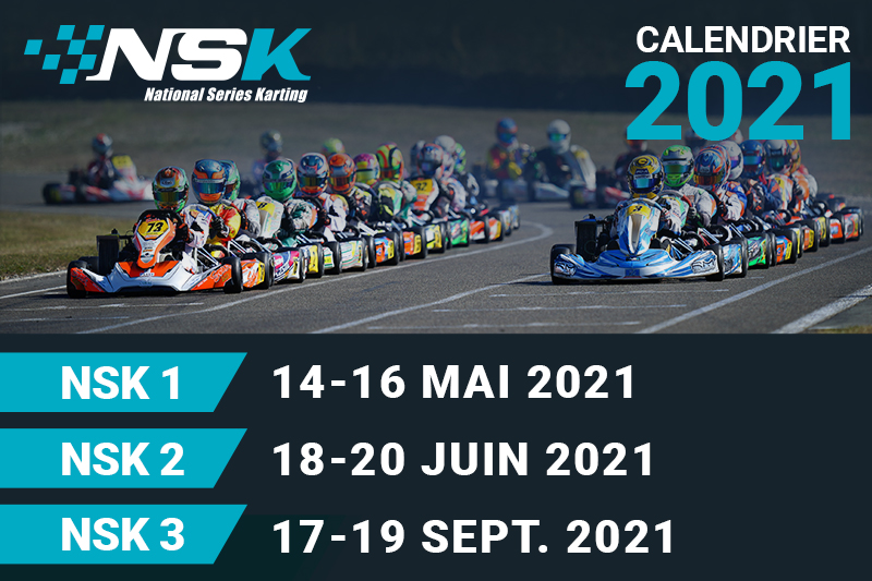Calendrier 2021 du Championnat NSK