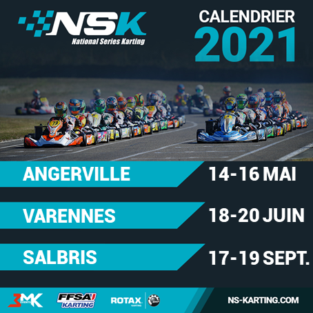 Circuits 2021 du Championnat NSK