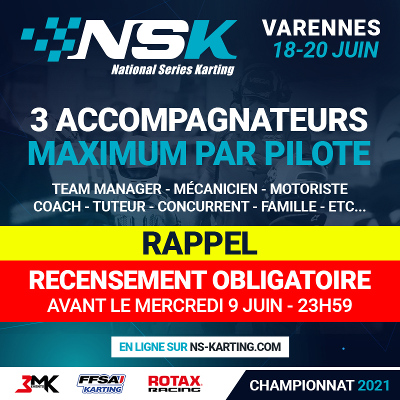 NSK VARENNES : RECENSEMENT ACCOMPAGNATEURS