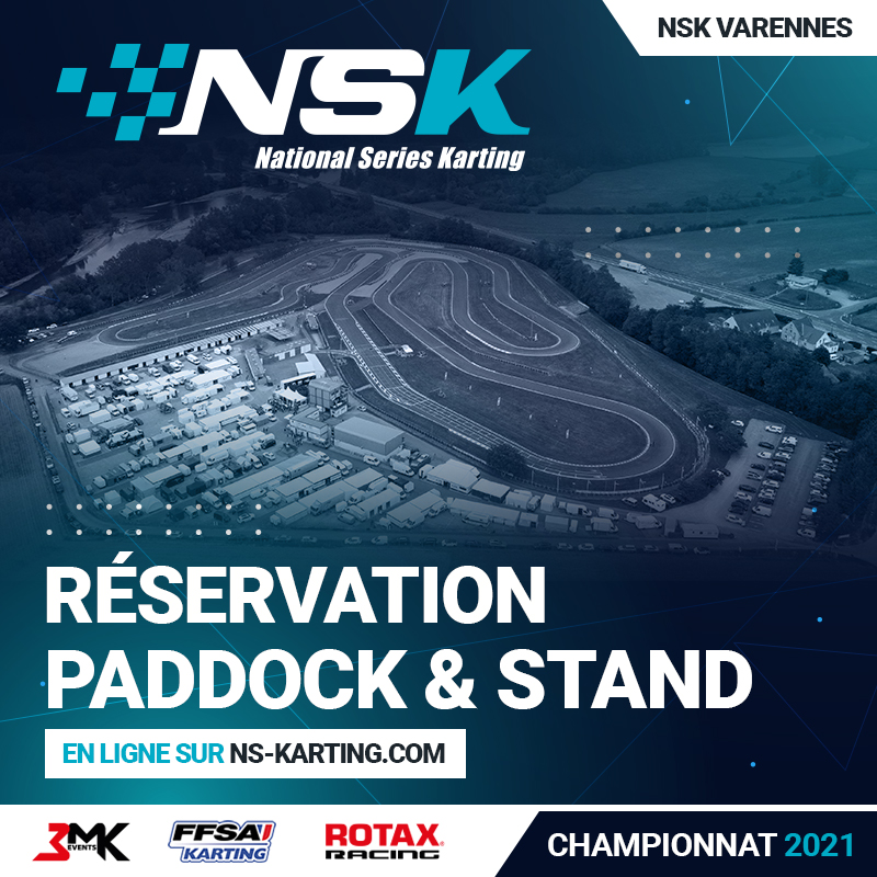 NSK VARENNES : RÉSERVATION PADDOCK & STAND