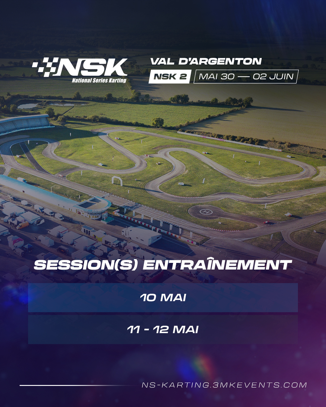 NSK Varennes - Sessions d'entraînement